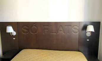 Imagem 3: Flat totalmente mobiliado em Moema, próximo a Av. Ibirapuera e ao Metrô Moema. Consulte-no