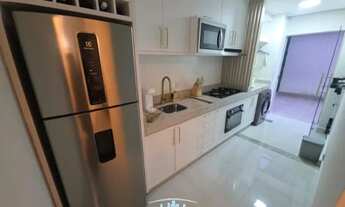 Imagem 2: Código 4674 - Aluga apartamento mobiliado no bairro Bela Vista, 02 quartos com ar condici