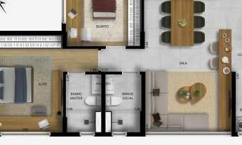 Imagem 5: Apartamento à venda, 1 quarto, 1 vaga, Vale do Sereno - Nova Lima/MG