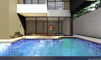 Imagem 2: Casa Duplex no Alphaville 4 Piscina e Churrasqueira 3 Suites + Escritorio