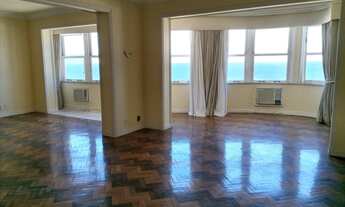 Imagem 3: 4 QUARTOS 2 VAGAS de FRENTE para o MAR, a venda, 236 m² por R$ 4.000.000 - Copacabana - Ri