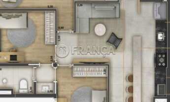 Imagem 3: São José dos Campos - Apartamento Padrão - Condomínio Royal Park