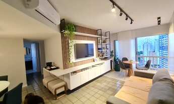 Imagem 1: Setubal, 3 Qts, 1 Suite, 90m², Todo Reformado, Armários Planejados, Andar Alto, Nascente