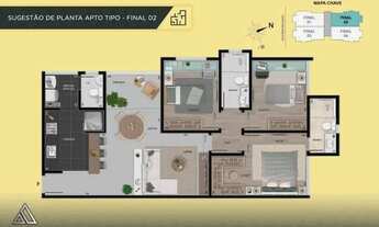Imagem 3: Apartamento à venda, 3 quartos, 1 suíte, 3 vagas, Prado - Belo Horizonte/MG