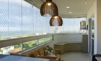 Imagem: 2 quartos com 72m², com uma varanda de