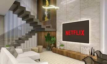 Imagem 2: Casa Alto padrão 04 suítes, 06 vagas e lazer. Acabamento premium, em obra. Entrega para de