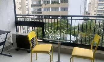 Imagem 3: Apartamento com 1 dormitório para alugar, 35 m² por R$ 4.175/mês - Campo Belo - São Paulo