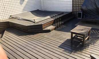 Imagem 3: Cobertura triplex para venda tem 220 metros quadrados com 3 quartos em Pompéia - Santos