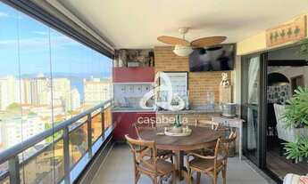 Imagem 2: Apartamento com 3 dormitórios à venda, 132 m² por R$ 1.800.000,00 - Ponta da Praia - Santo