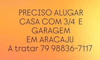 Imagem: Alugo casa com 3/4