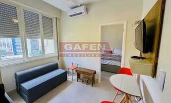 Imagem 6: Apartamento quarto e sala reformado e mobiliado do lado do metrô Uruguaiana para ALUGAR