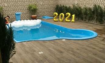 Imagem: Aluguel de casa com piscina e salão de