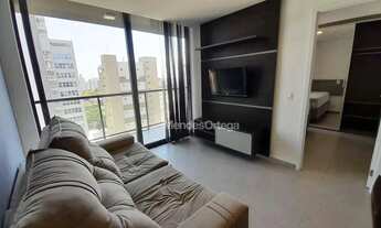 Imagem 3: Apartamento MOBILIADO com 1 dormitório, 45 m² - venda por R$ 550.000 ou aluguel por R$ 3.2