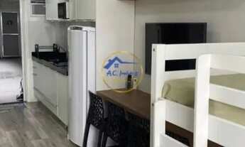 Imagem 2: Kitinete Mobiliada à Venda na Vila Tupi, Prédio Frente para o Mar! - Cód: ACT3599