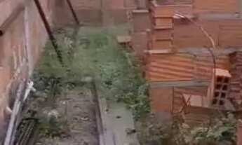 Imagem: Terreno com a metade da ovenaria feita no