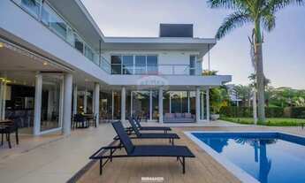 Imagem 3: Casa alto padrão com 5 quartos, suites, escritório, área gourmet, piscina no Residencial V