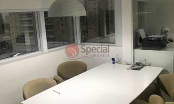 Imagem 3: Sala comercial mobiliada em Interlagos