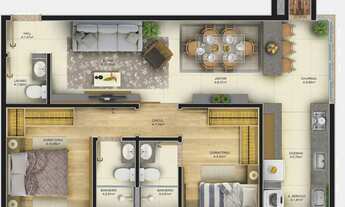 Imagem 6: ED VILLA LOBOS Apartamento com 2 dormitórios