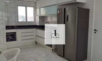 Imagem 2: Apartamento com 3 dormitórios para alugar, 128 m² por R$ 5.070/mês - Centro - Santo André