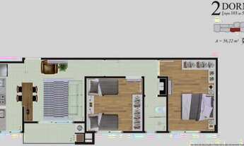 Imagem 3: FLORIANóPOLIS - Apartamento Padrão - Carvoeira