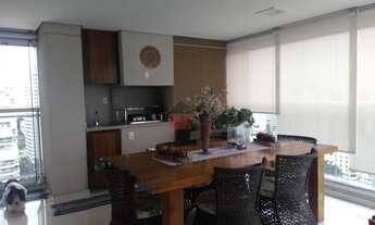 Imagem 2: Apartamento com 4 dormitórios sendo 4 suítes, sala com varanda gourmet e 3 vagas de garage