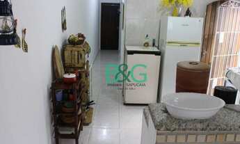 Imagem 2: Casa com 2 dormitórios à venda, 77 m² por R$ 235.000 - Bopiranga - Itanhaém/SP