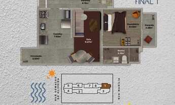 Imagem 5: APARTAMENTO BOQUEIRÃO - PRAIA GRANDE SP