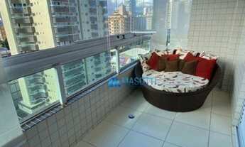 Imagem 3: Apartamento com 3 dormitórios à venda, 117 m² por R$ 800.000,00 - Vila Guilhermina - Praia