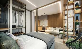 Imagem: Studio para venda tem 23 metros quadrados