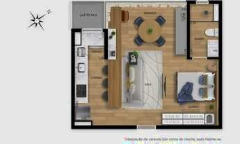 Imagem 4: Apartamento à venda, 1 quarto, 1 vaga, Vale do Sereno - Nova Lima/MG