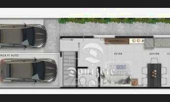 Imagem 2: Sobrado com 3 dormitórios à venda, 94 m² por R$ 630.000,00 - Parque das Nações - Santo And