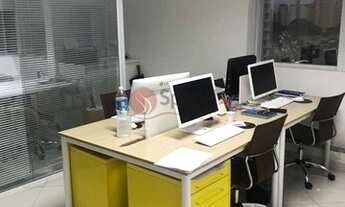 Imagem 4: Sala comercial mobiliada em Interlagos