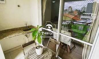 Imagem 2: Apartamento para venda tem 80 metros quadrados com 3 quartos em Jardim Bela Vista - Santo