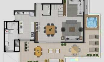 Imagem 5: APARTAMENTO com 3 dormitórios à venda por R$ 1.603.500,00 no bairro Bigorrilho - CURITIBA