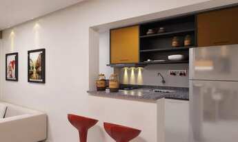 Imagem 7: 041- PASSO CHAVE DE APARTAMENTO - ELEVADOR - SUITE REVERSÍVEL - PORCELANATO - VARANDA GOUR