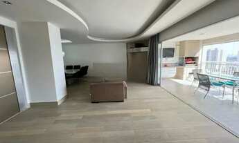 Imagem 7: Apartamento para locação, com 206m², 3 dormitórios/suítes, 5 banheiros, lavabo, 3 salas, 3