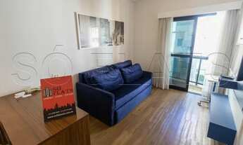 Imagem 3: Flat com boa localização disponível para locação, em uma rua tranquila no coração do Itaim