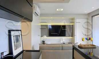 Imagem 4: Excelente flat estilo junção para locação em Pinheiros, próximo a Marg. Pinheiros e Av. Fa