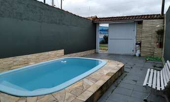 Imagem 2: Sobrado para aluguel possui 85 metros quadrados com 2 quartos em Bopiranga - Itanhaém - SP