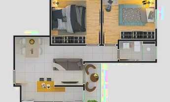 Imagem 7: Apartamento para Venda em Mogi das Cruzes, Vila Oliveira, 2 dormitórios, 1 banheiro, 1 vag