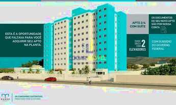 Imagem 4: Apartamento 5º andar de 2 quartos 1 suíte, com elevadores em condomínio com lazer completo