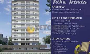 Imagem 3: Cobertura com 3 dormitórios à venda, 107 m² por R$ 1.100.000,00 - Massaguaçu - Caraguatatu