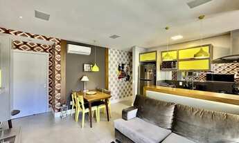 Imagem 3: Loteamento de alto padrão, 1 dormitório sendo suíte, mobiliado, com sacada com churrasquei