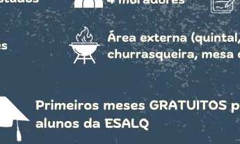 Imagem: Moradia estudantil ESALQ (masculino