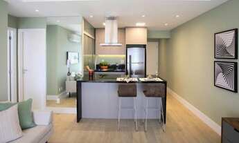 Imagem 6: Apartamento muito bem localizado, mobiliado no Brooklin, uma suíte, uma vaga de garagem !