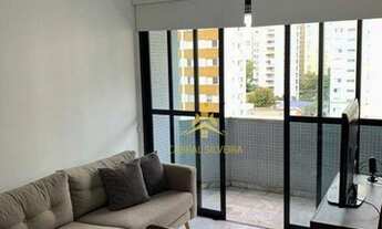 Imagem 2: Apartamento com 1 dormitório para alugar, 43 m² por R$ 3.697,00/mês - Moema - São Paulo/SP