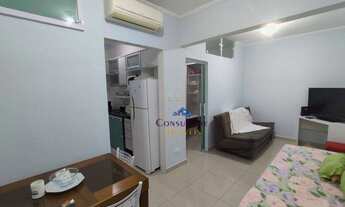 Imagem 3: Apartamento com 1 dormitório para alugar, 40 m² por R$ 1.900,00/mês - José Menino - Santos