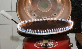 Imagem 5: Vendo equipamentos para a montagem de diskpizza e atendimento