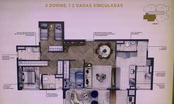 Imagem 7: Apartamento na Chacara Santo Antonio, com 113m de area util, duas vagas de garagem !