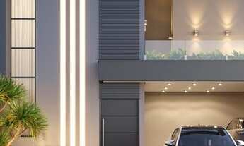 Imagem: Linda casa em construção no Terras alphaville